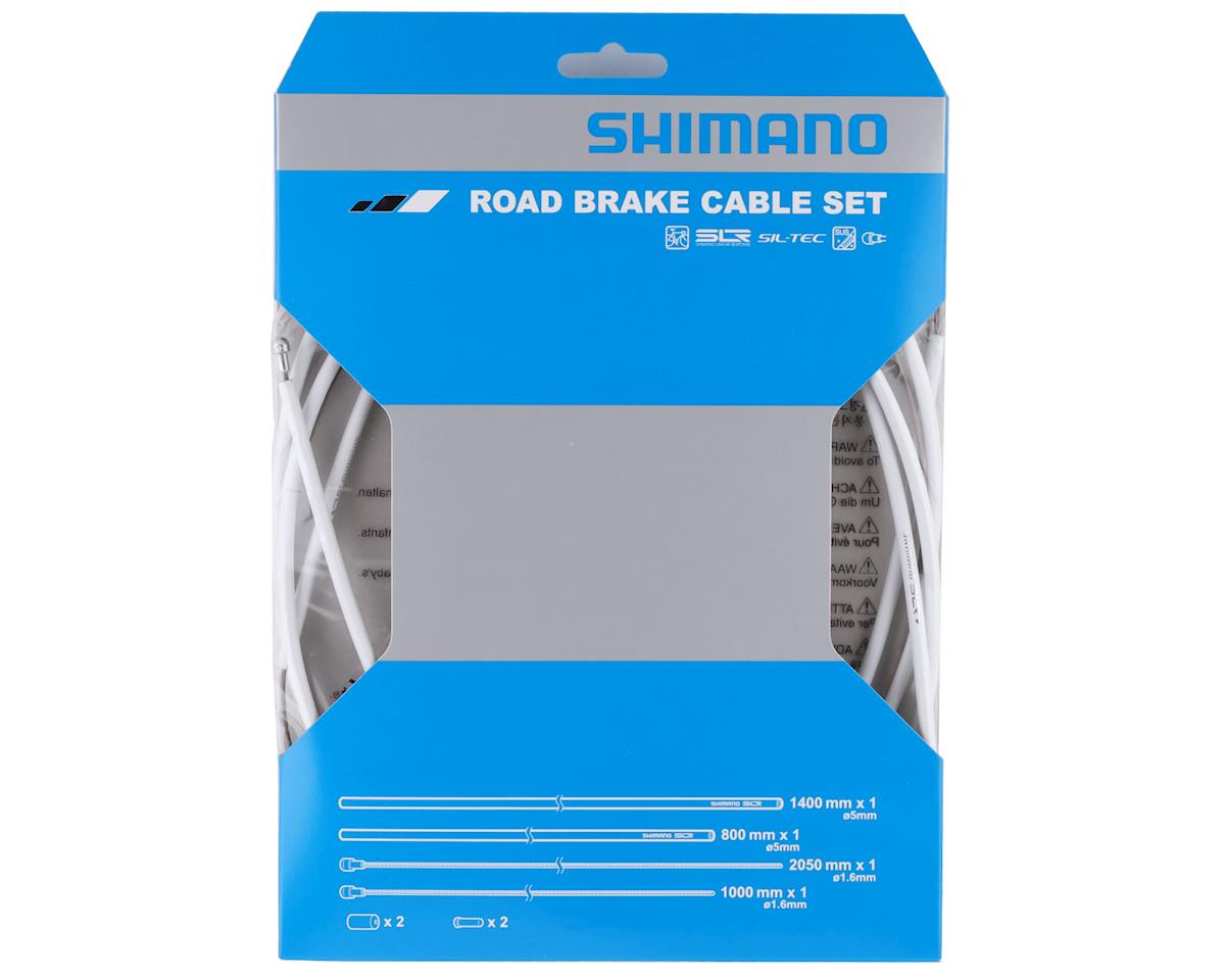 Shimano Road PTFE Brake Cable & Housing Set (White) (1.6mm) (1000