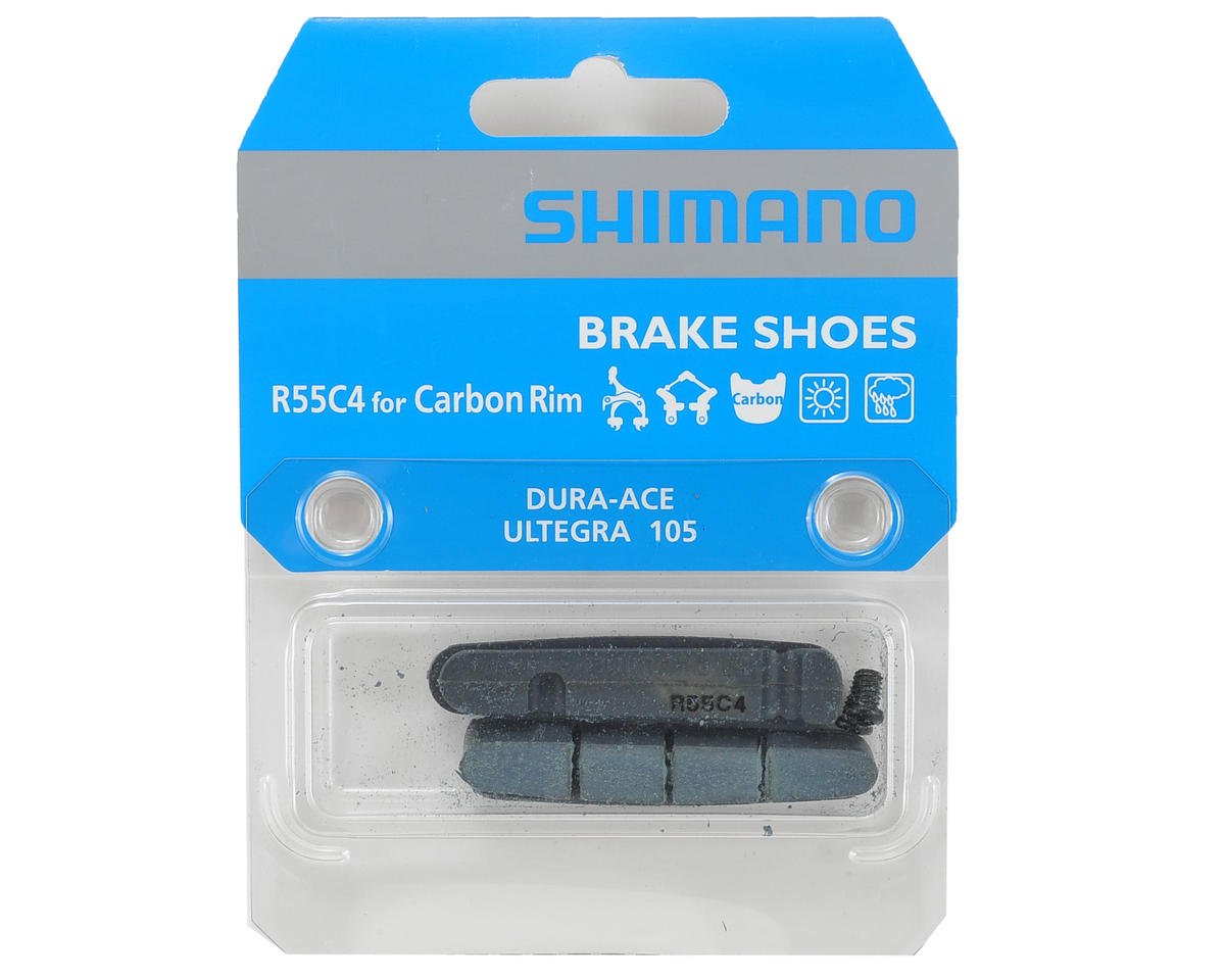 Shimano R55c4 Dura Aceultegra Carbon Rim Brake Pad Inserts Black 1