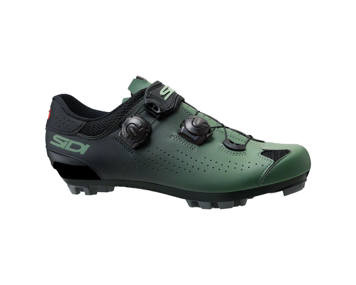 Sidi Eagle 10 Mountain Bike Shoes (Green/Black) (45)