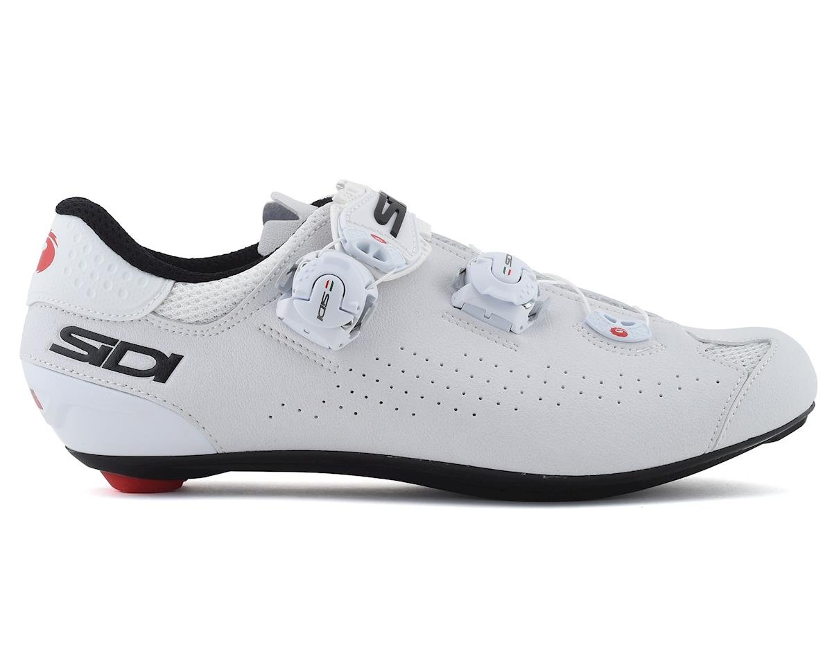 Sidi Genius 10 Road Shoes (White/White) (46)