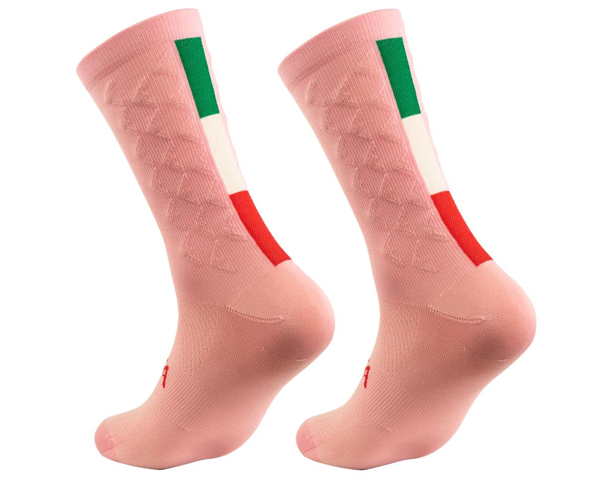 Silca Aero Race Socks (Pink Italiano) (M) - AM-AP-023-ASY-0910