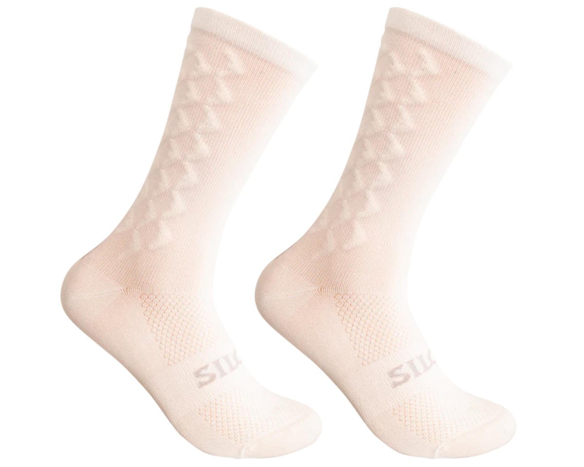 Silca Aero Tall Socks (White) (M)