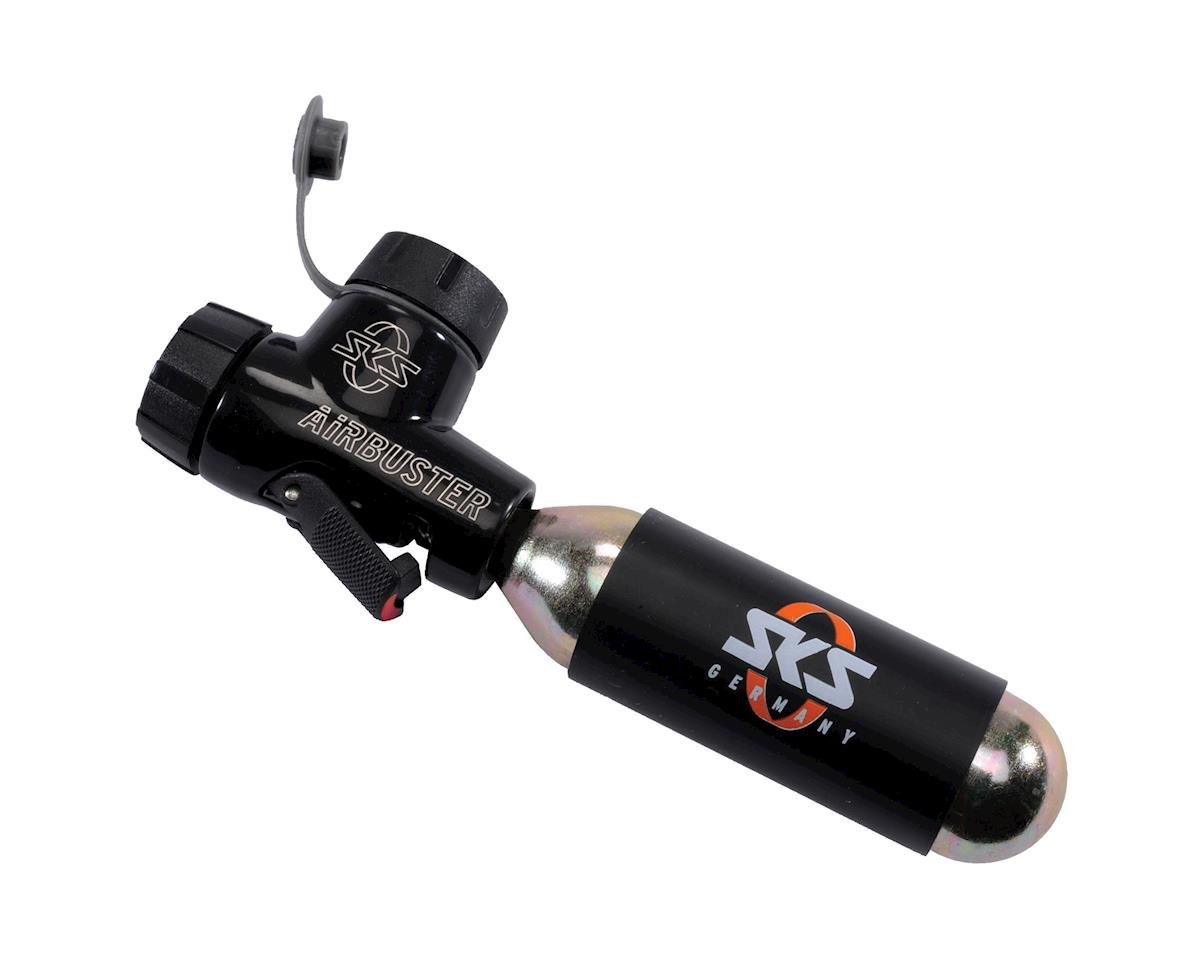 SKS Airbuster CO2 Inflator (Black) (w/ 16g Cartridge) - Performance Bicycle