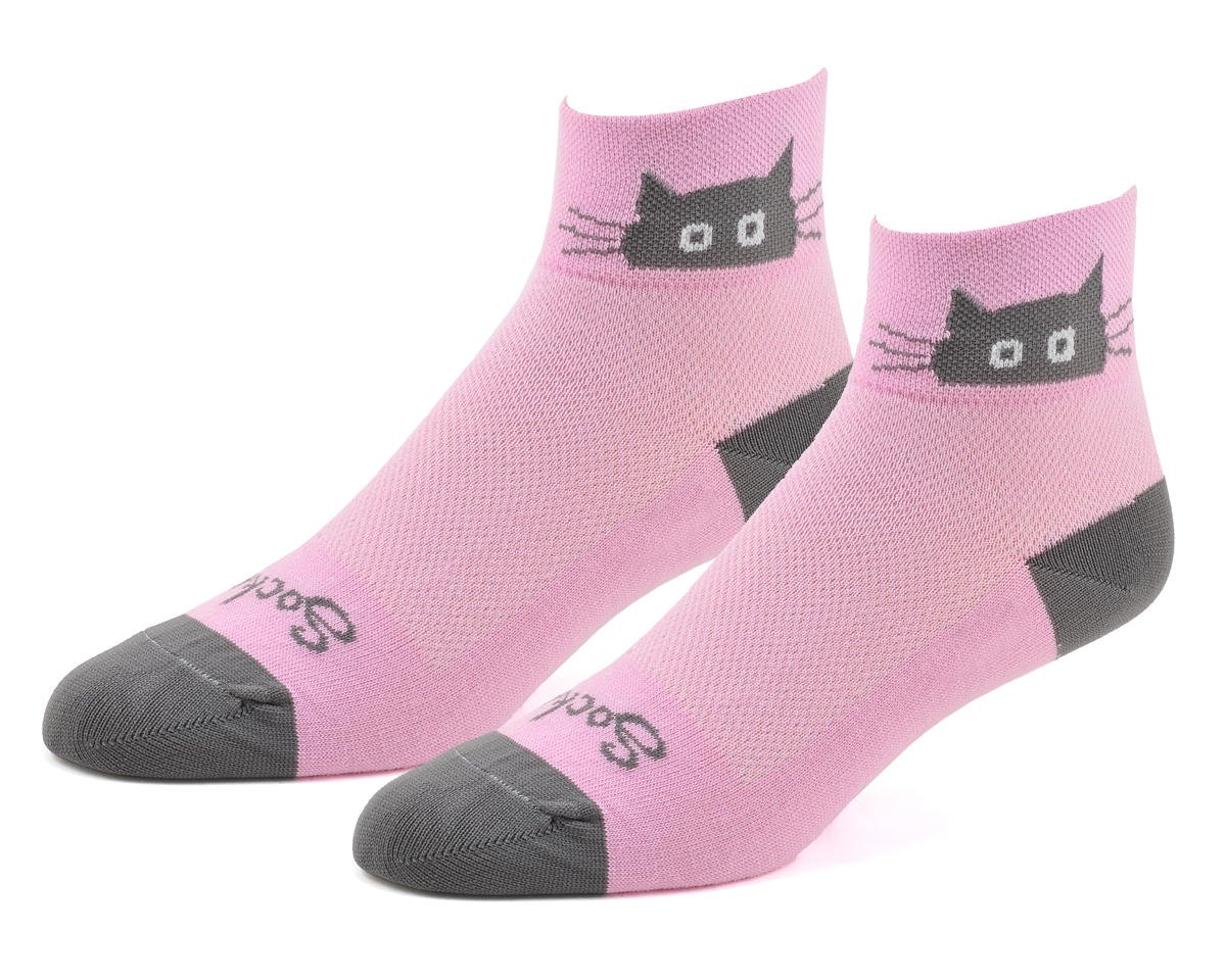 Sockguy Women's 2" Socks (Whiskers) (S/M)