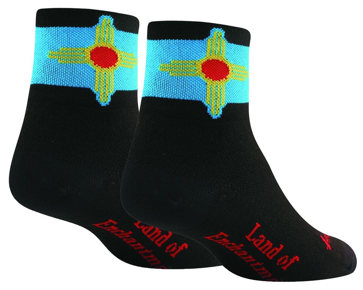 Sockguy 3" Socks (New Mexico Flag) (S/M)
