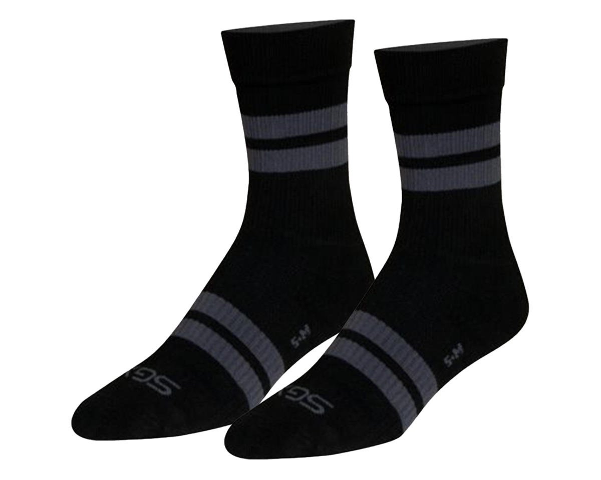 Sockguy SGX Trailhead 7" Socks (New School Black) (S/M)