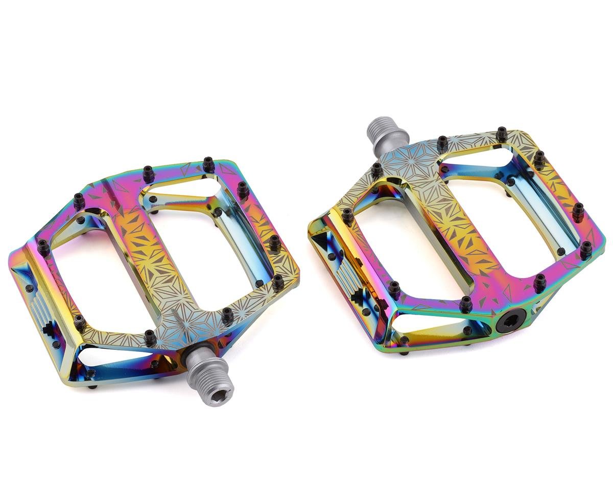 Supacaz Krypto CNC Alloy Platform Pedal (Oil Slick) - Performance