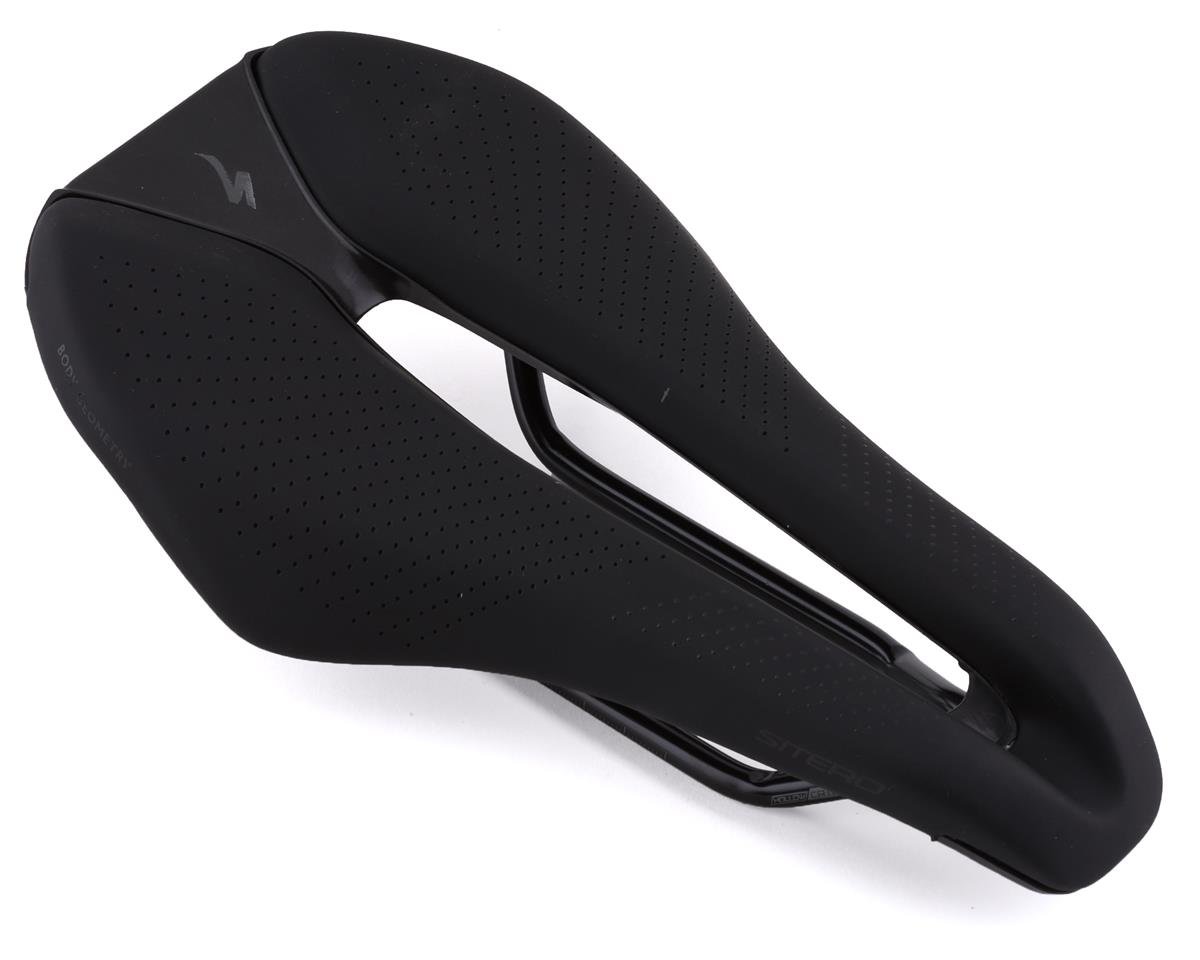 Specialized Sitero Saddle (Black) (Chromoly Rails) (130mm