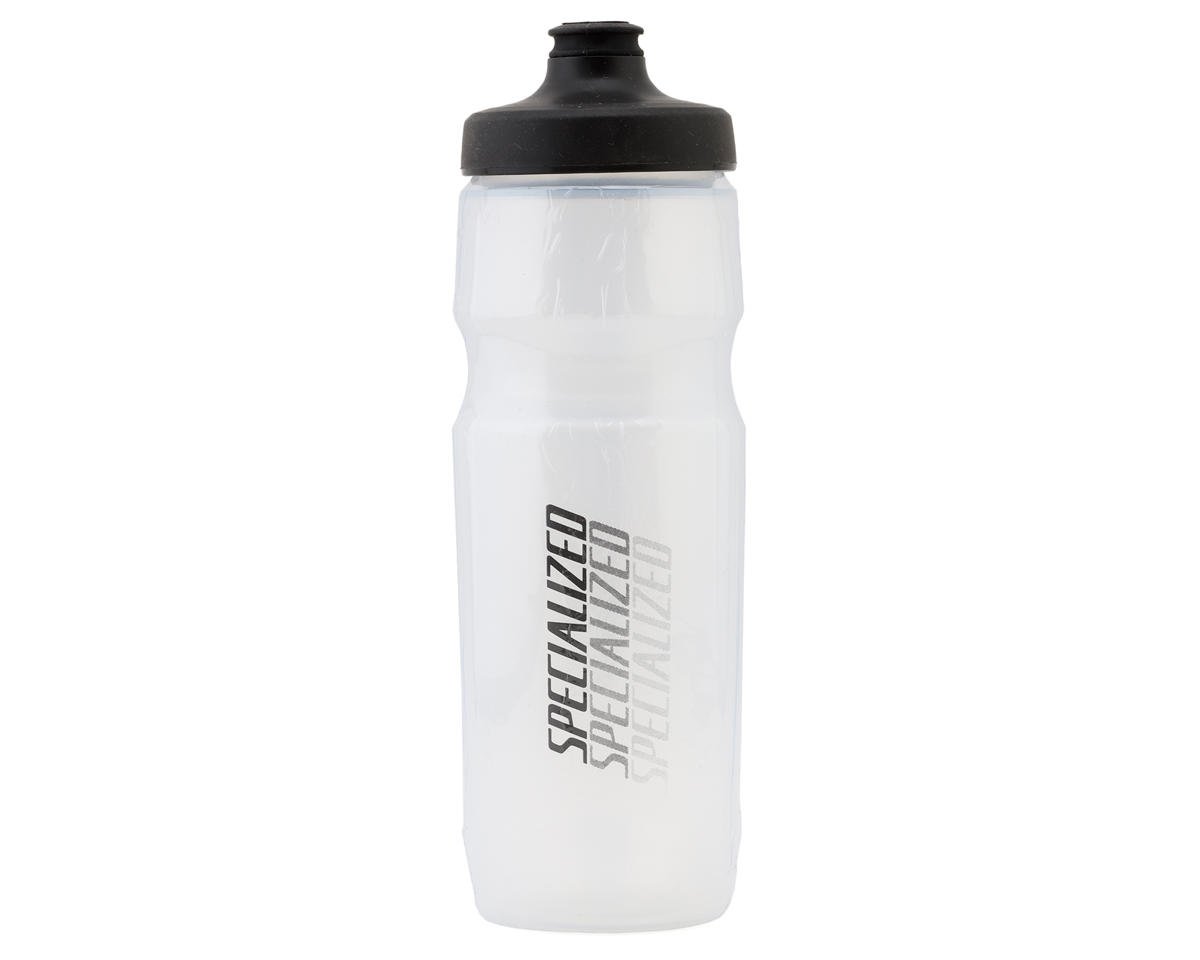 Specialized Purist Hydroflo WaterGate Water Bottle (Translucent/Black Diffuse) (23oz... - 44319-2320