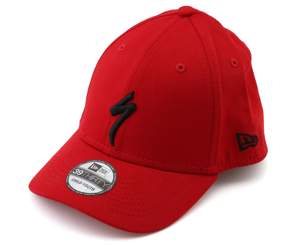 Specialized Youth New Era S-Logo Hat, Red/Black One