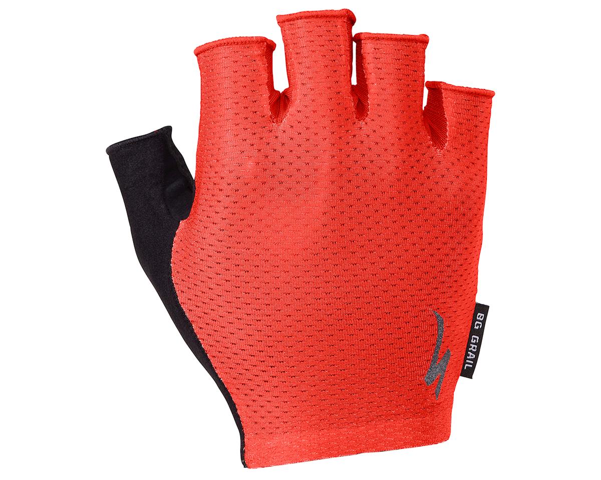 Specialized Body Geometry Grail Fingerless Gloves (Red) (L)