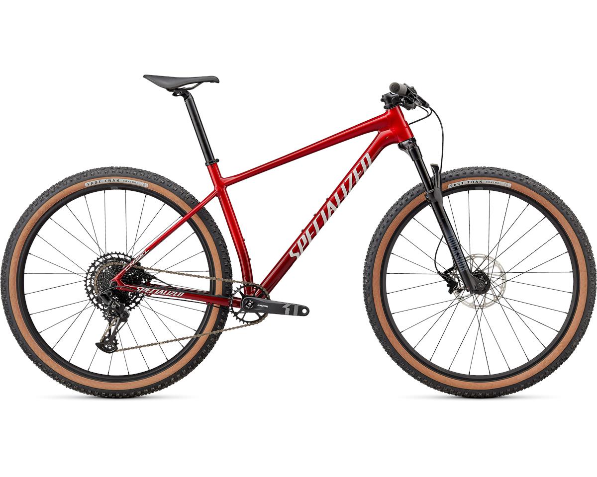 Specialized Chisel Comp Hardtail Mountain Bike (Gloss Red Tint/White Gold Pearl) (S) - 91722-5202
