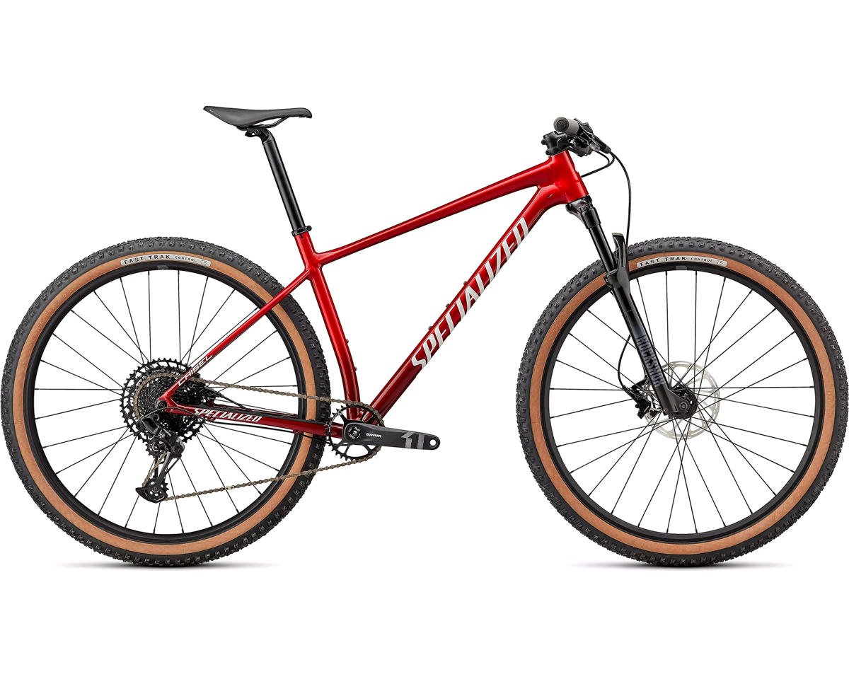 Specialized Chisel Comp Hardtail Mountain Bike (Gloss Red Tint/White Gold Pearl) (S)