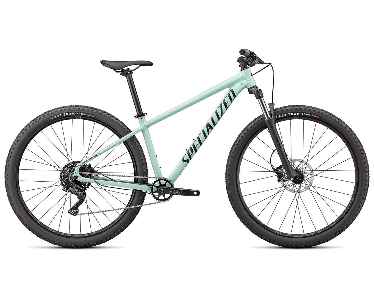 Specialized Rockhopper Comp 29 Hardtail Mountain Bike (S) (White Sage/Forest Green) - 91822-5402