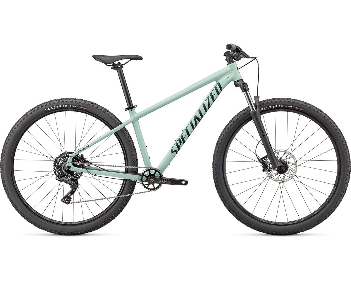 Specialized Rockhopper Comp 29 Hardtail Mountain Bike (M) (White Sage/Forest Green) - 91822-5403