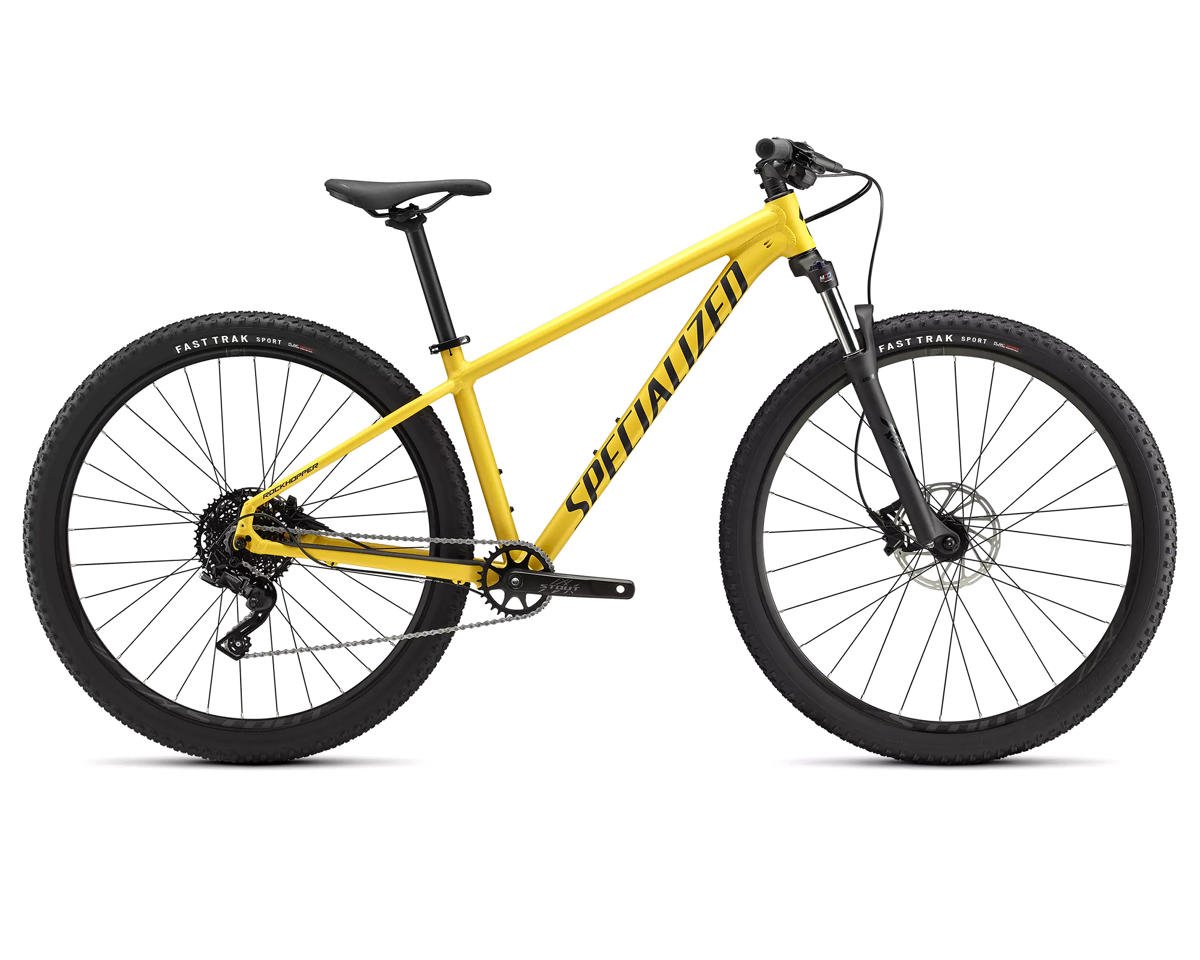 Specialized Rockhopper Comp 29 Hardtail Mountain Bike (S) (Satin Brassy Yellow/Black... - 91822-5602