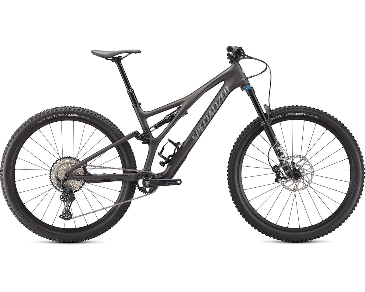 Specialized Stumpjumper Comp Mountain Bike (S4) (Satin Smoke/Cool Grey/Carbon) - 93321-5004