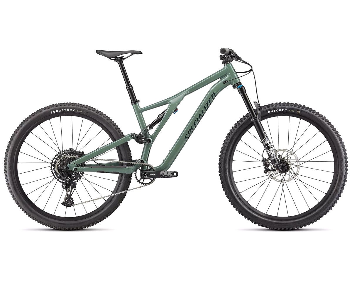 Specialized Stumpjumper Comp Alloy Mountain Bike (Gloss Sage Green/Forest Green) (S2... - 93321-5202