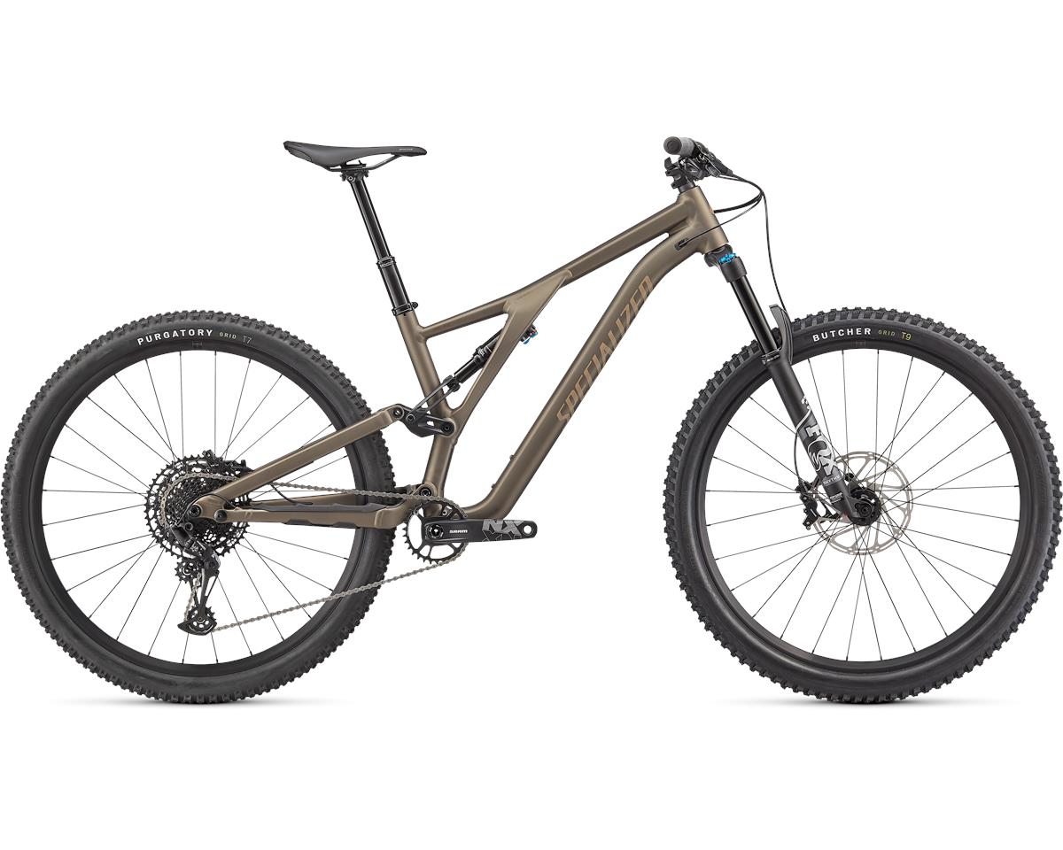 Specialized Stumpjumper Comp Alloy Mountain Bike (Satin Gunmetal/Taupe) (S3) (Full S... - 93322-5103