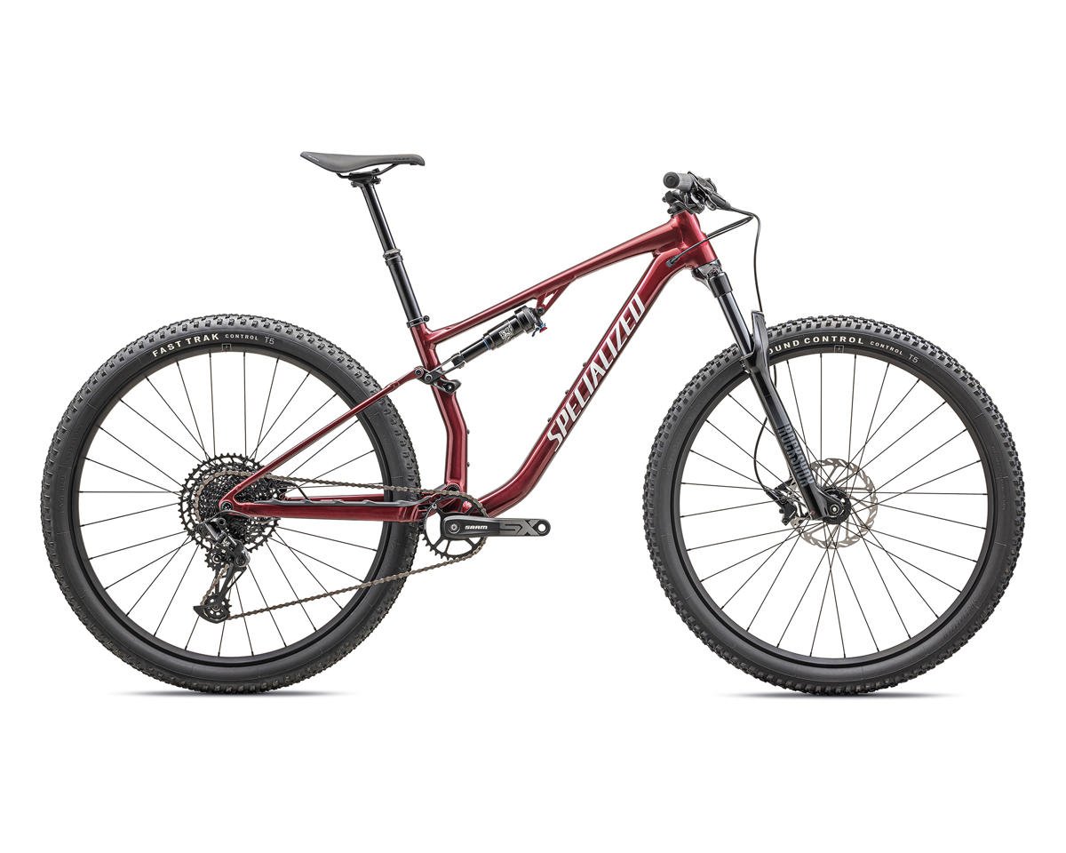 Specialized Chisel (Gloss Maroon/White) (XL) (Full Suspension)