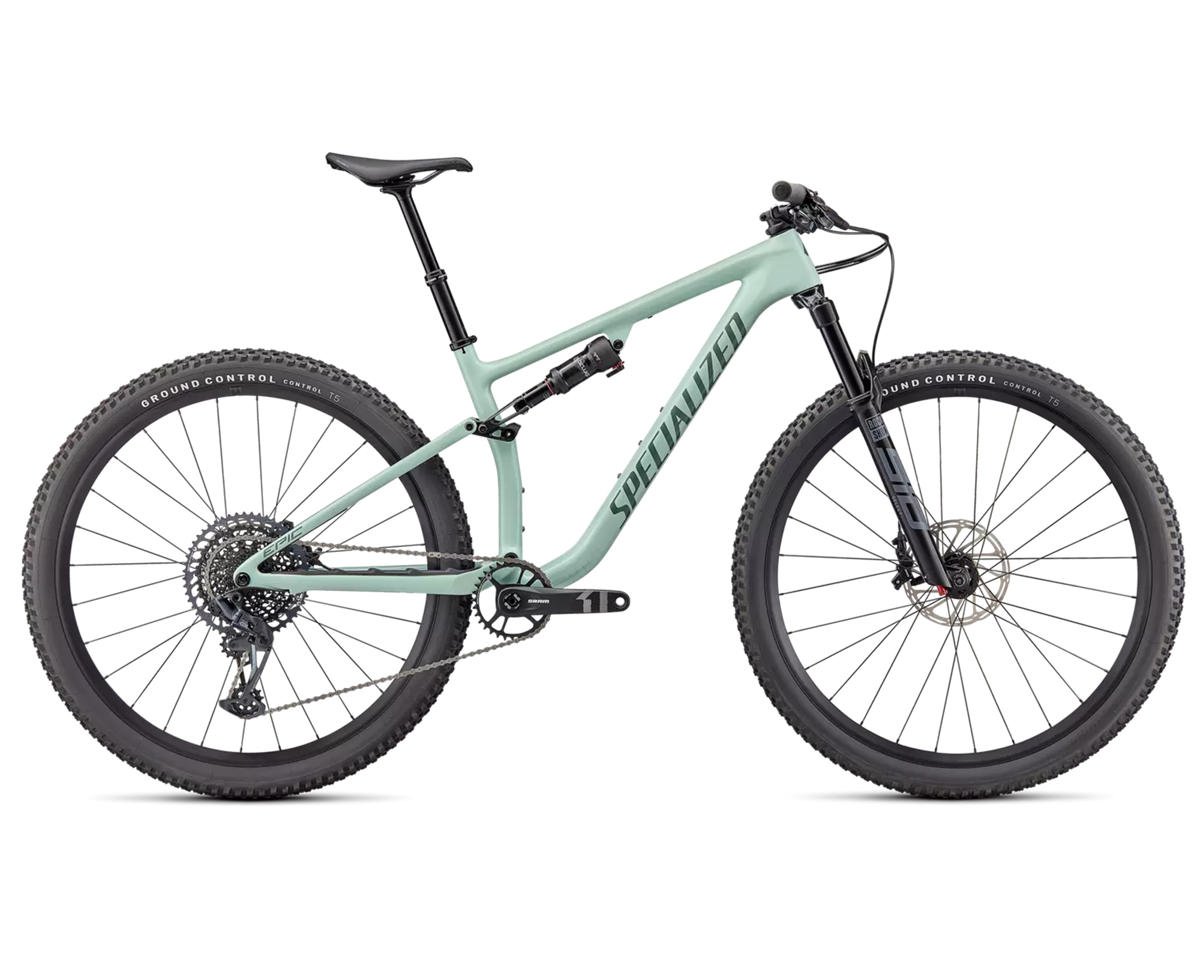 Specialized Epic EVO Comp Mountain Bike (M) (Gloss CA White Sage/Sage Green) - 94822-5003