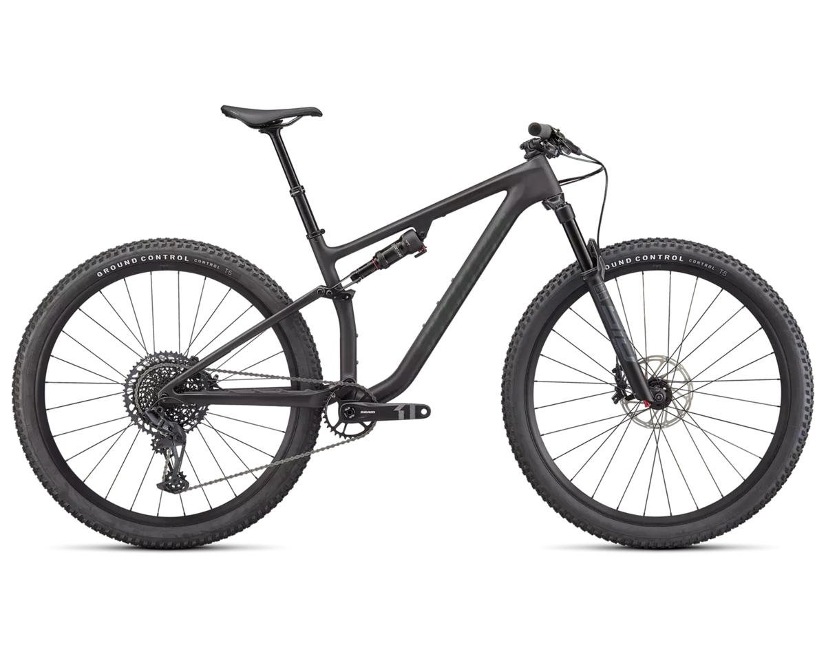 Specialized Epic EVO Comp Mountain Bike (S) (Satin Carbon/Oak Green Metallic) - 94822-5202