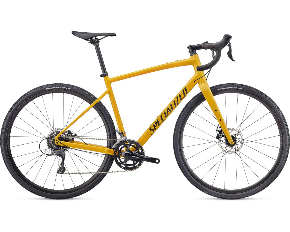 Specialized Diverge E5 Gravel Bike (54) (Satin Brassy Yellow/Black/Chrome/Clean) - 95422-7154