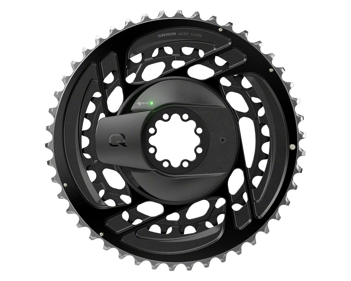 SRAM Force AXS D2 Power Meter Upgrade Chainrings (Black) (46/33T)