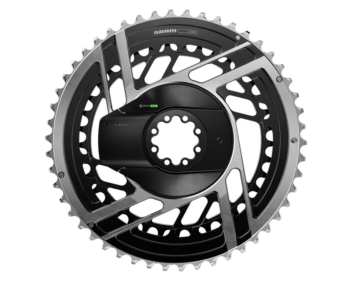 SRAM RED AXS Chainring Power Meter Kit (Black/Silver) (2 x 12 Speed