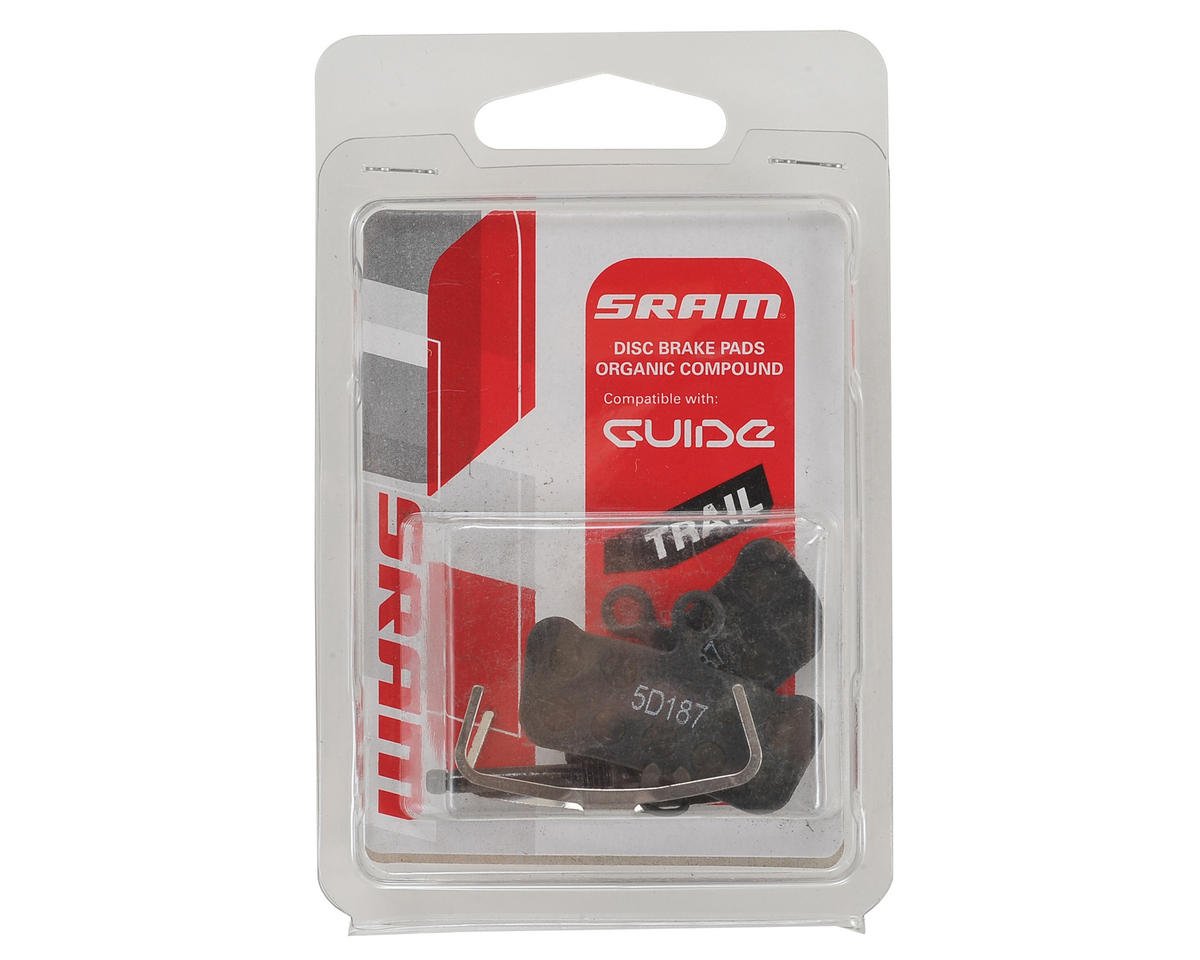 SRAM Disc Brake Pads (SRAM Guide, Avid Trail) (Steel Back