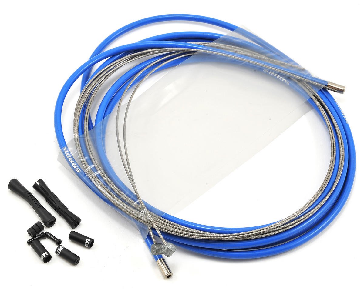 Sram Mtb Brake Cable Kit Blue Stainless Performance Bicycle