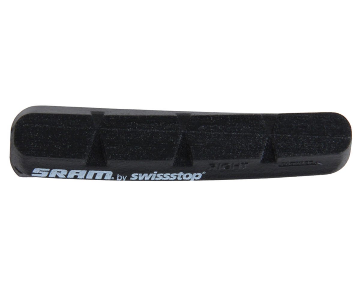 SRAM Aluminum Rim Brake Pad Inserts (Black) (1 Pair) (Shimano/SRAM)
