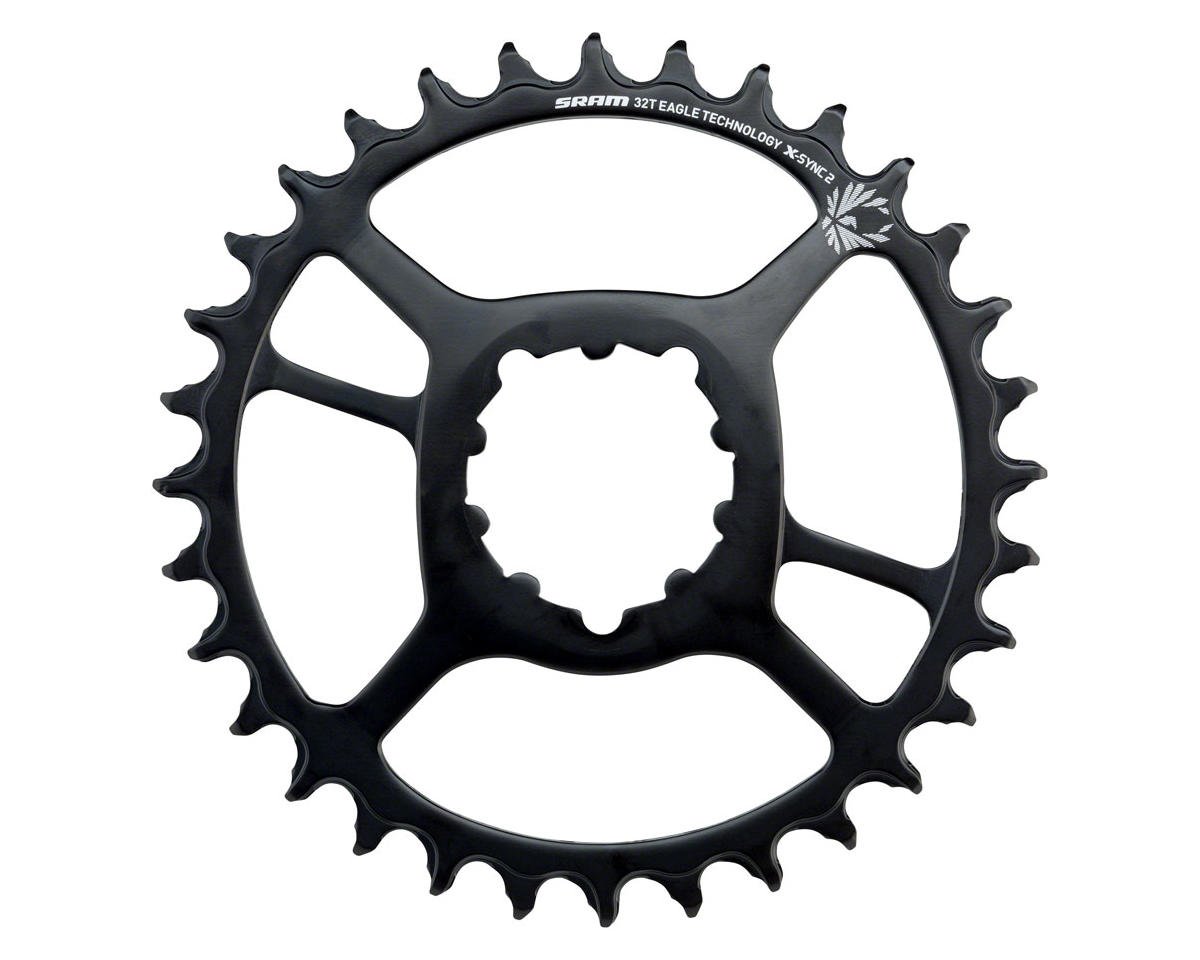 SRAM X-Sync 2 Eagle Steel Direct Mount Chainring (Black) (1