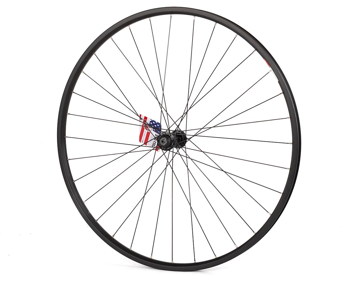 Sta-Tru Alloy Front Road Wheel (Black) (QR x 100mm) (700c)