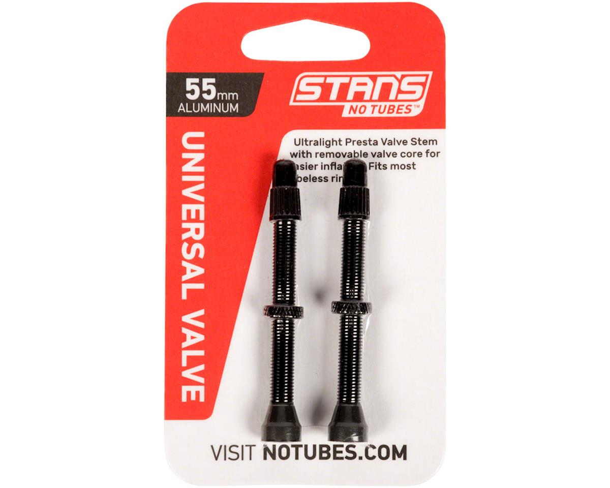 Stan's Alloy Tubeless Valves (Black) (Pair) (55mm)