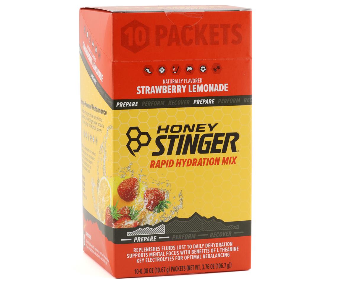 Honey Stinger Rapid Hydration Drink Mix (Strawberry Lemonade) (Prepare) (10 | 0.38oz Pac... - 11001B