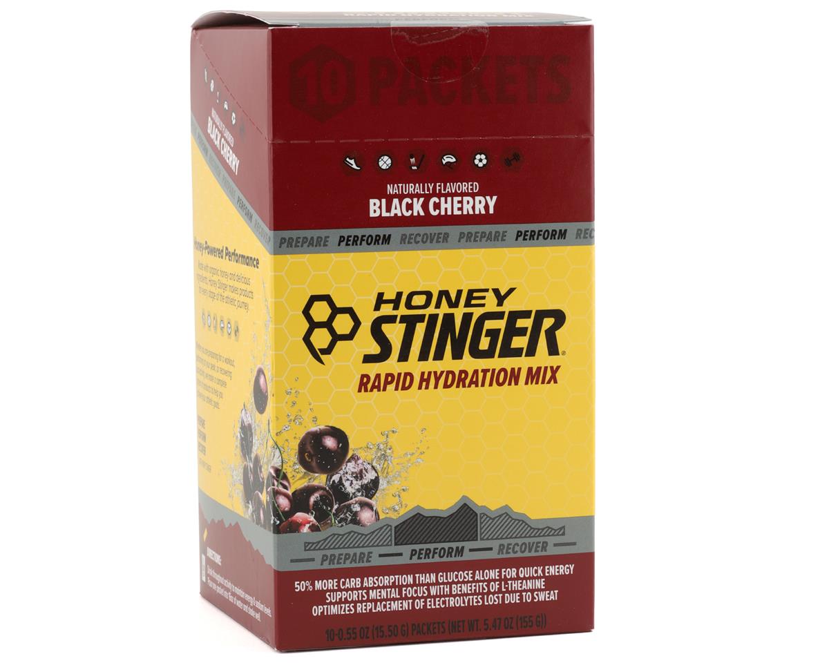 Honey Stinger Rapid Hydration Drink Mix (Black Cherry) (Perform) (10 | 0.58oz Packets) - 11003B