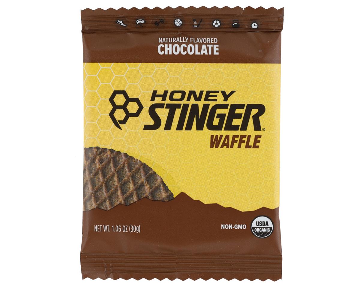 Honey Stinger Chocolate flavored waffle