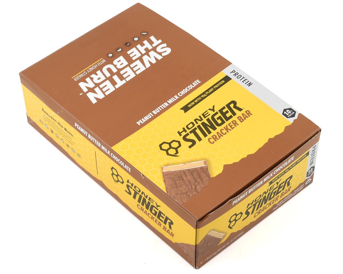 Honey Stinger Organic Cracker Bar (Peanut Butter Milk Chocolate) (12 | 1.94oz Packets) - 81412