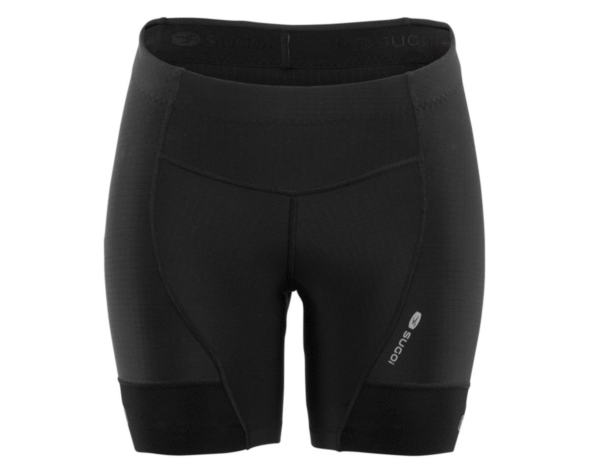 Sugoi Women's Evolution Shortie Shorts (Black) (M) - U382010F-BLK-MD