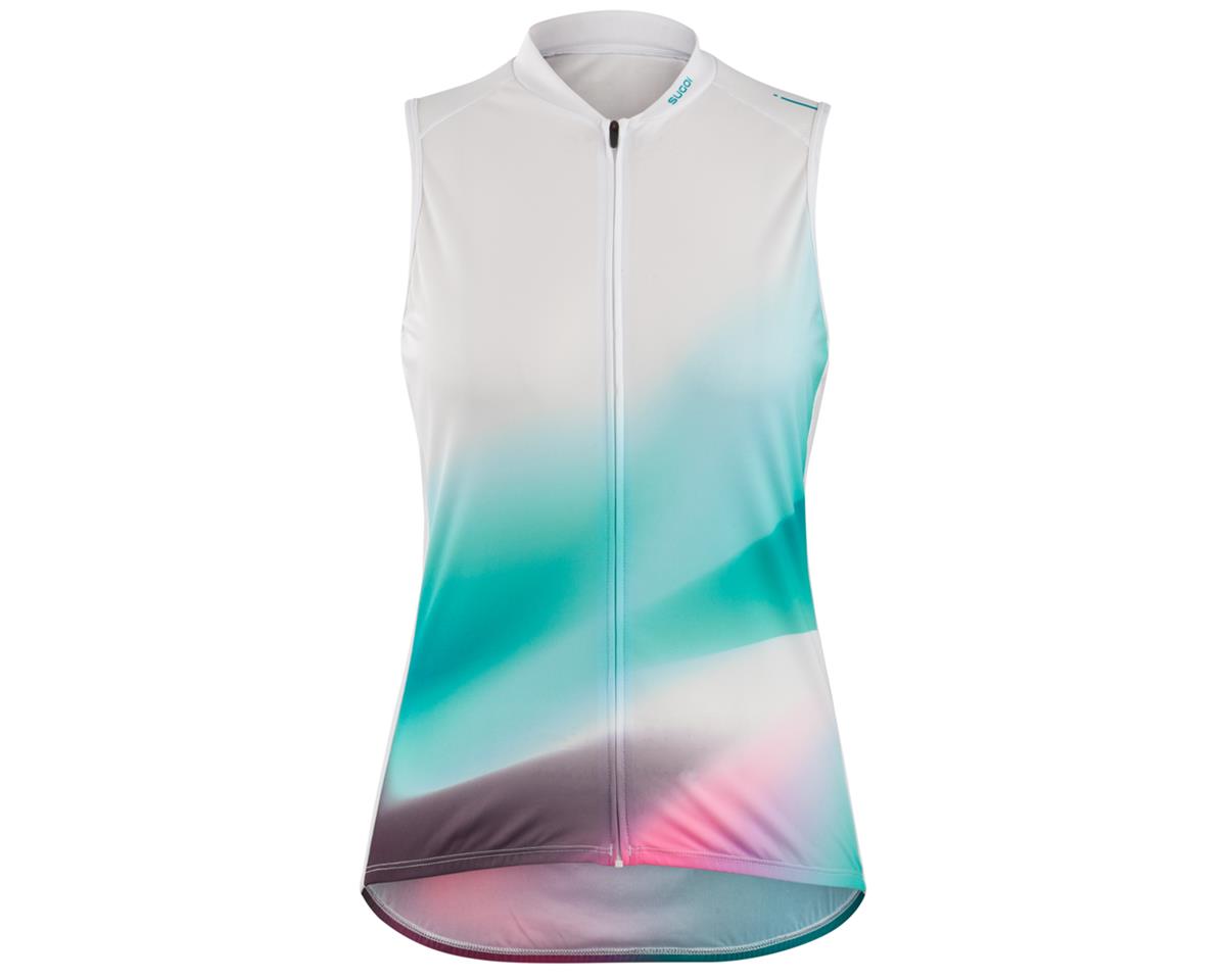 Sugoi Women's Evolution Zap Sleeveless Jersey (White Magic) (S) - U566010F-9WQ-S