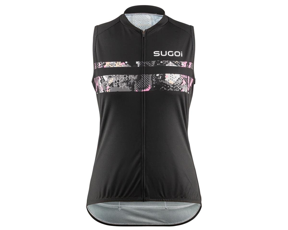 Sugoi Women's Evolution Zap Sleeveless Jersey (Black Snake) (2XL) - U566010F-9YE-2XL