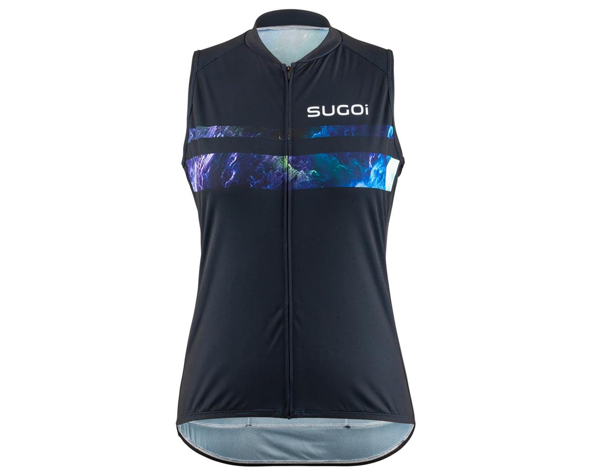 Sugoi Women's Evolution Zap Sleeveless Jersey (Dark Navy Sky) (M) - U566010F-9YG-M
