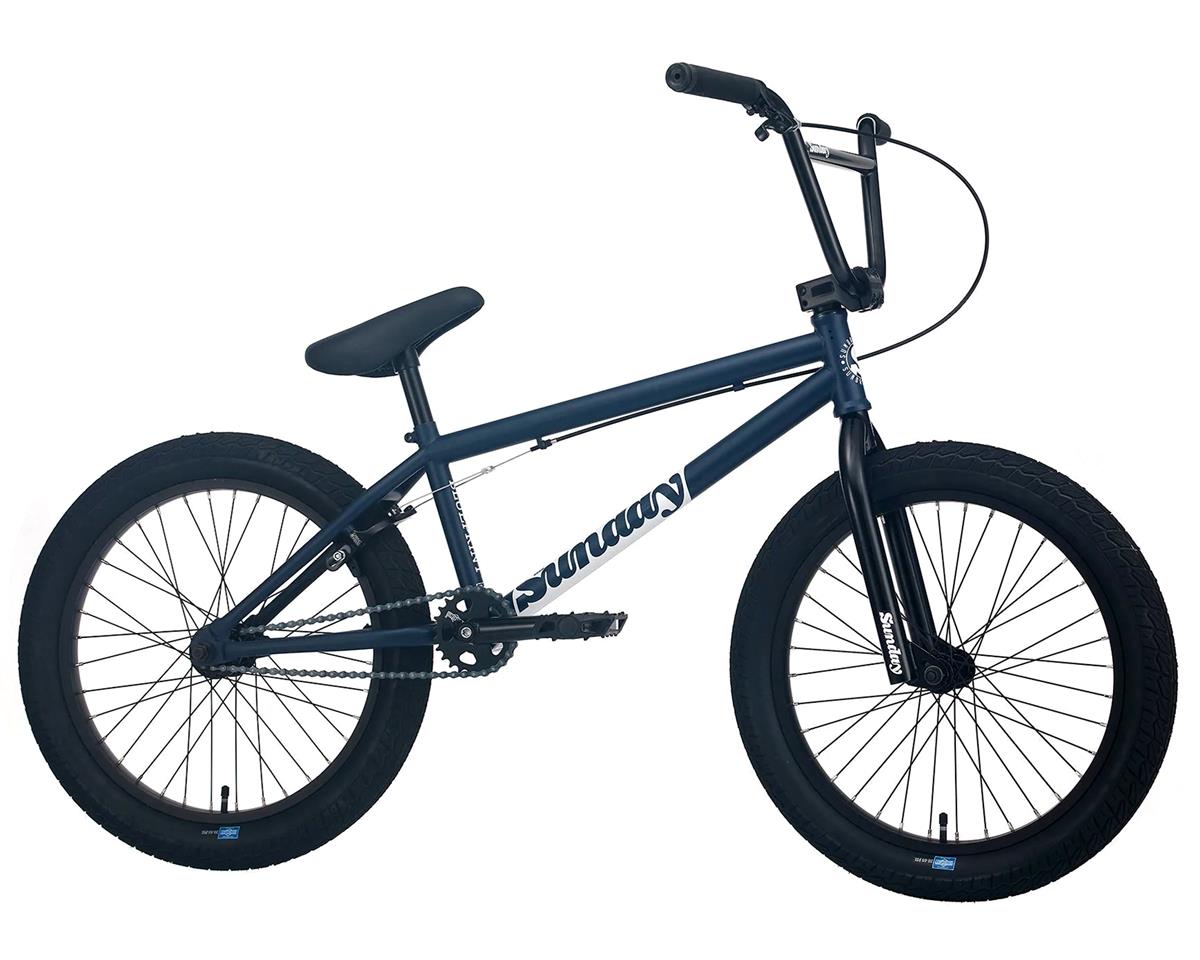 Sunday Blueprint BMX Bike (20" Toptube) (Matte Midnight Blue) - SBX-221-MMDBU-23