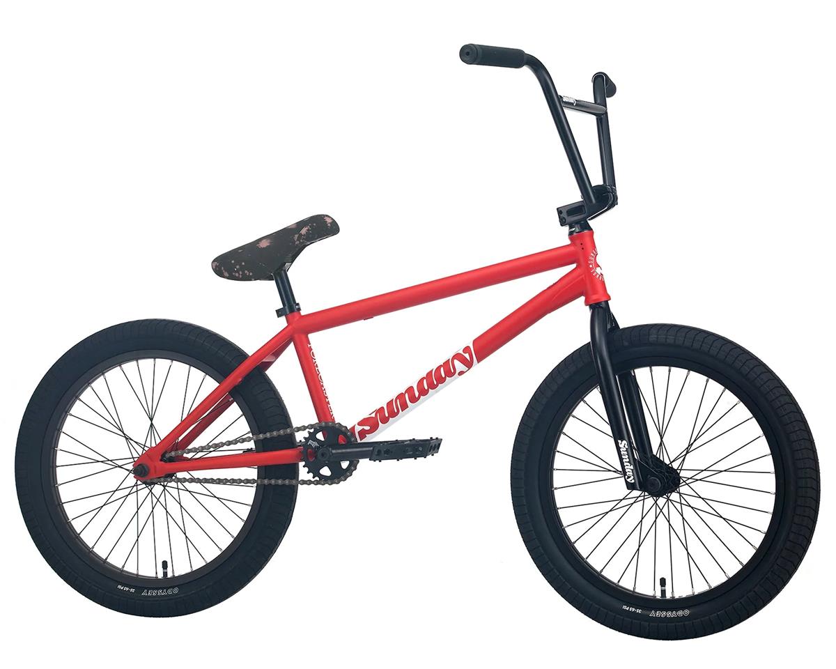 Sunday Forecaster BMX Bike (20.75" Toptube) (Matte Fire Engine Red) (Brett Silv... - SBX-240-MPRD-23