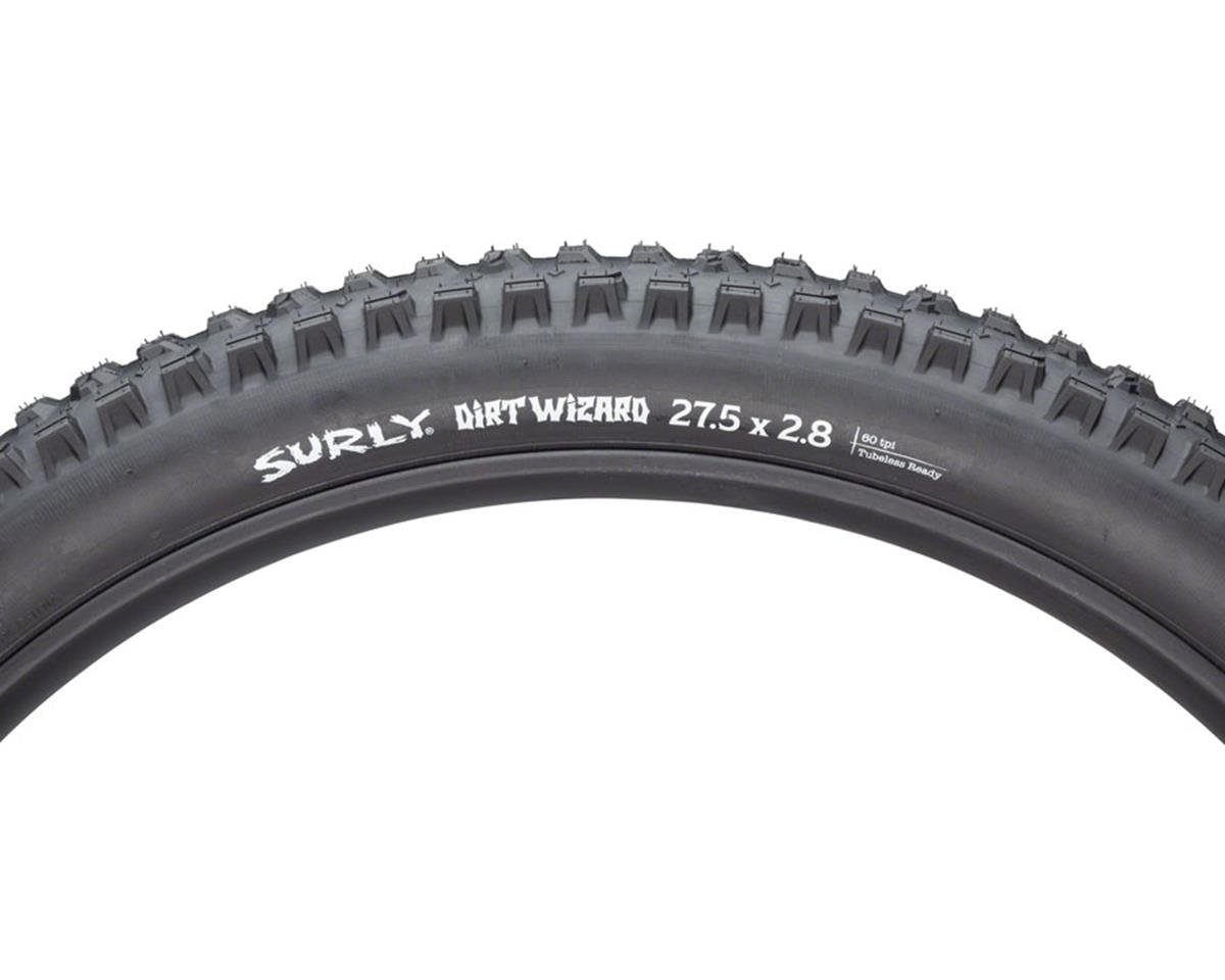 Surly Dirt Wizard Tubeless Mountain Tire (Black) (27.5") (2.8") (Folding)