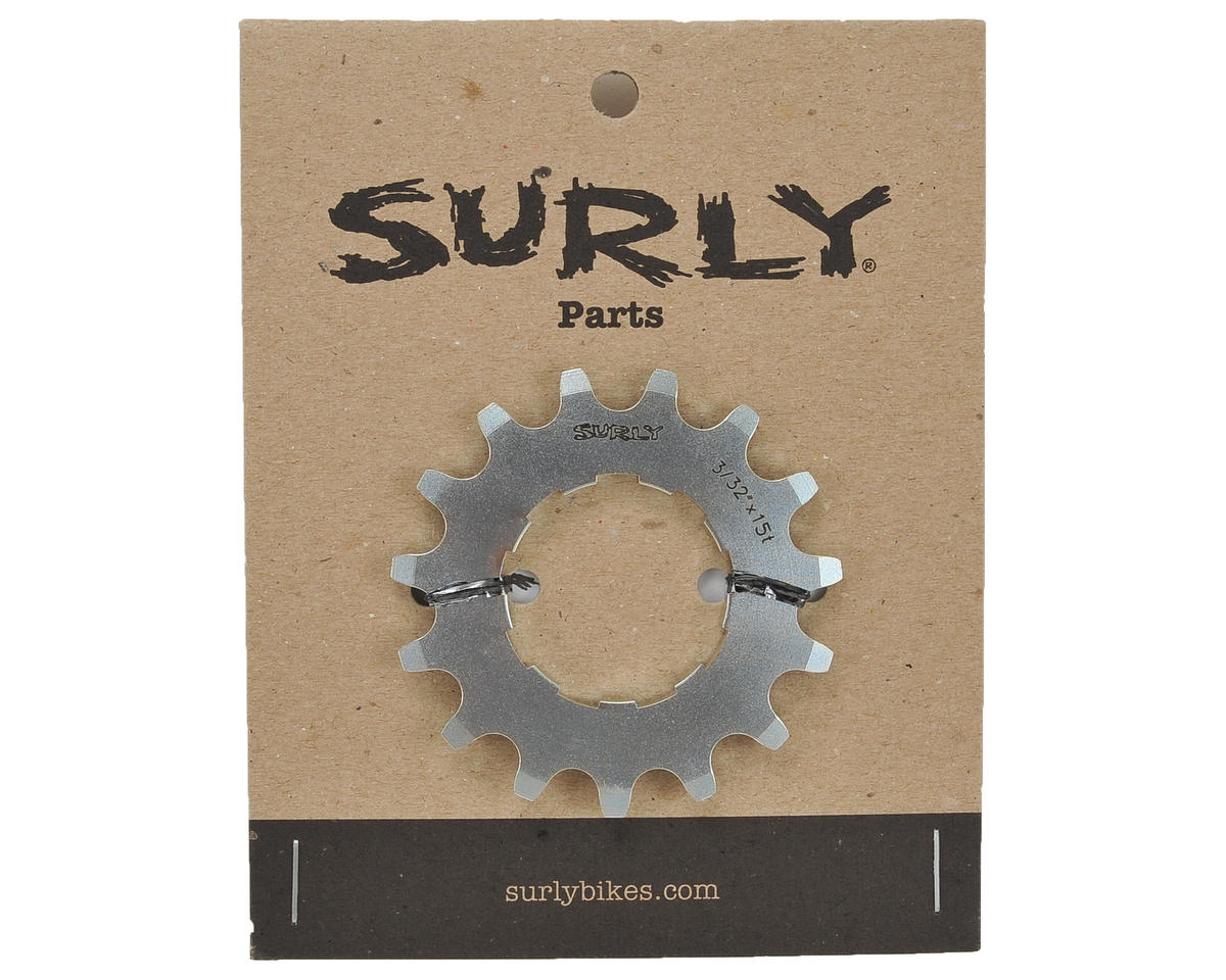 Surly 3 32 Single Speed Cassette Cog Silver Splined 15t Performance Bicycle