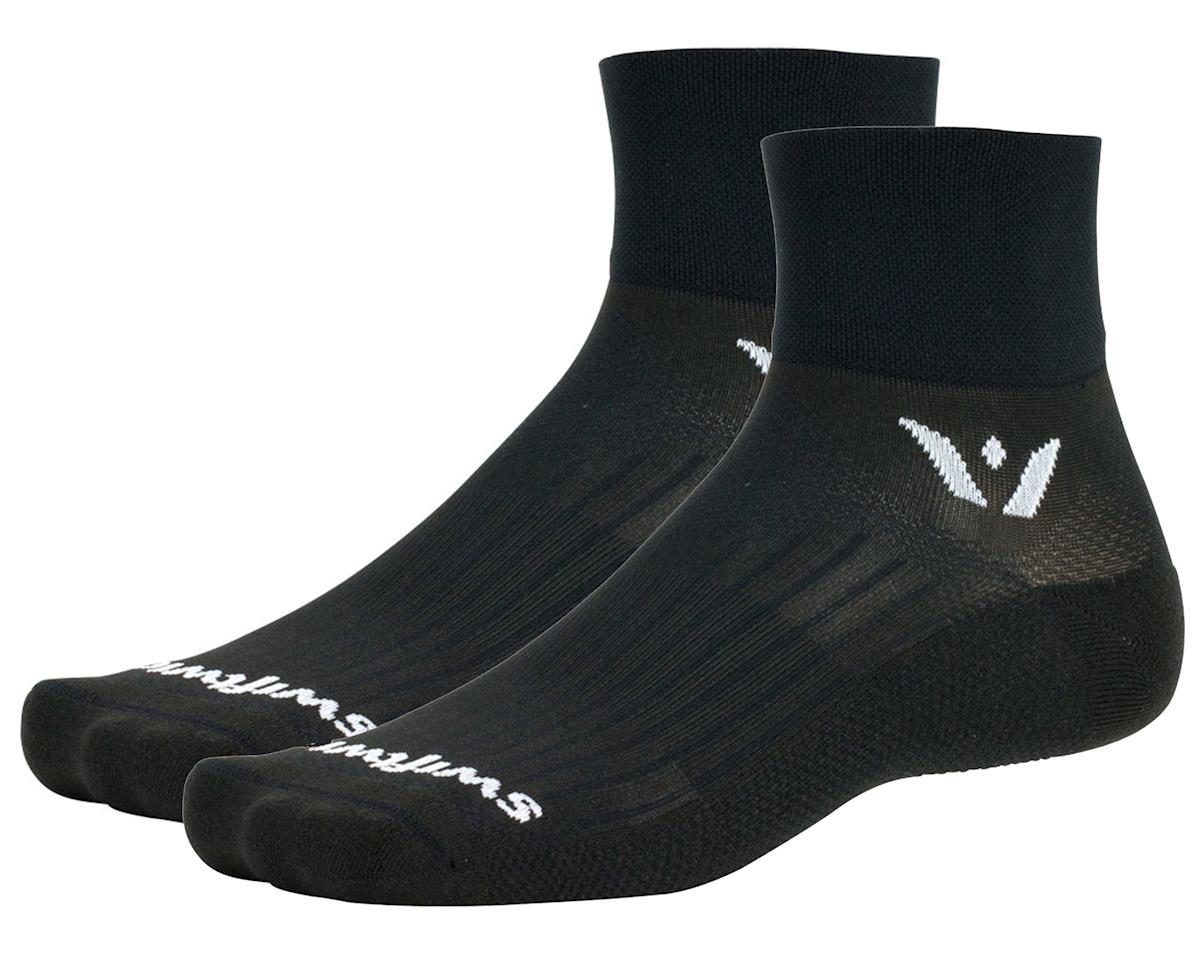 Swiftwick Aspire Two Socks (Black) (S)