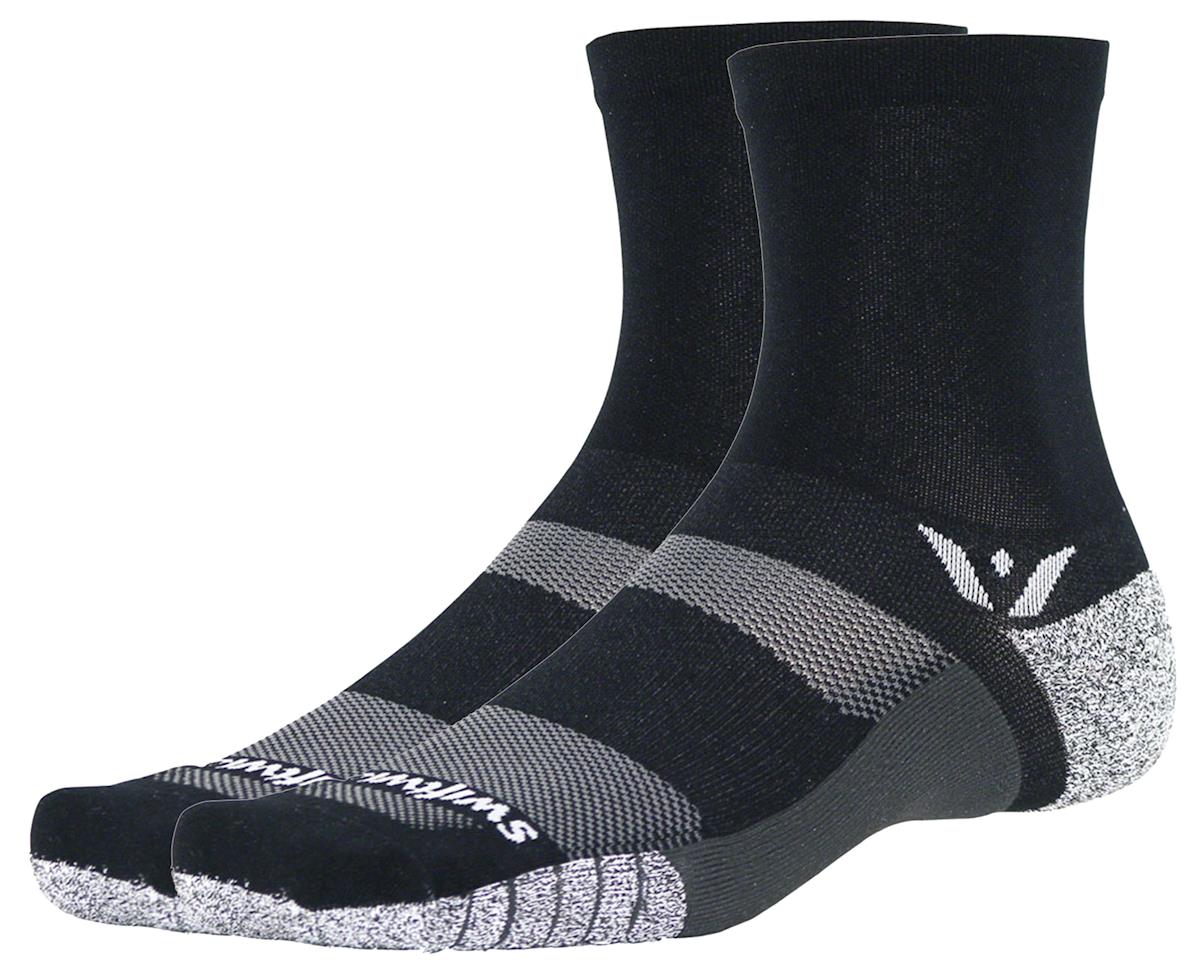 Swiftwick Flite XT Five Socks (Black) (XL)