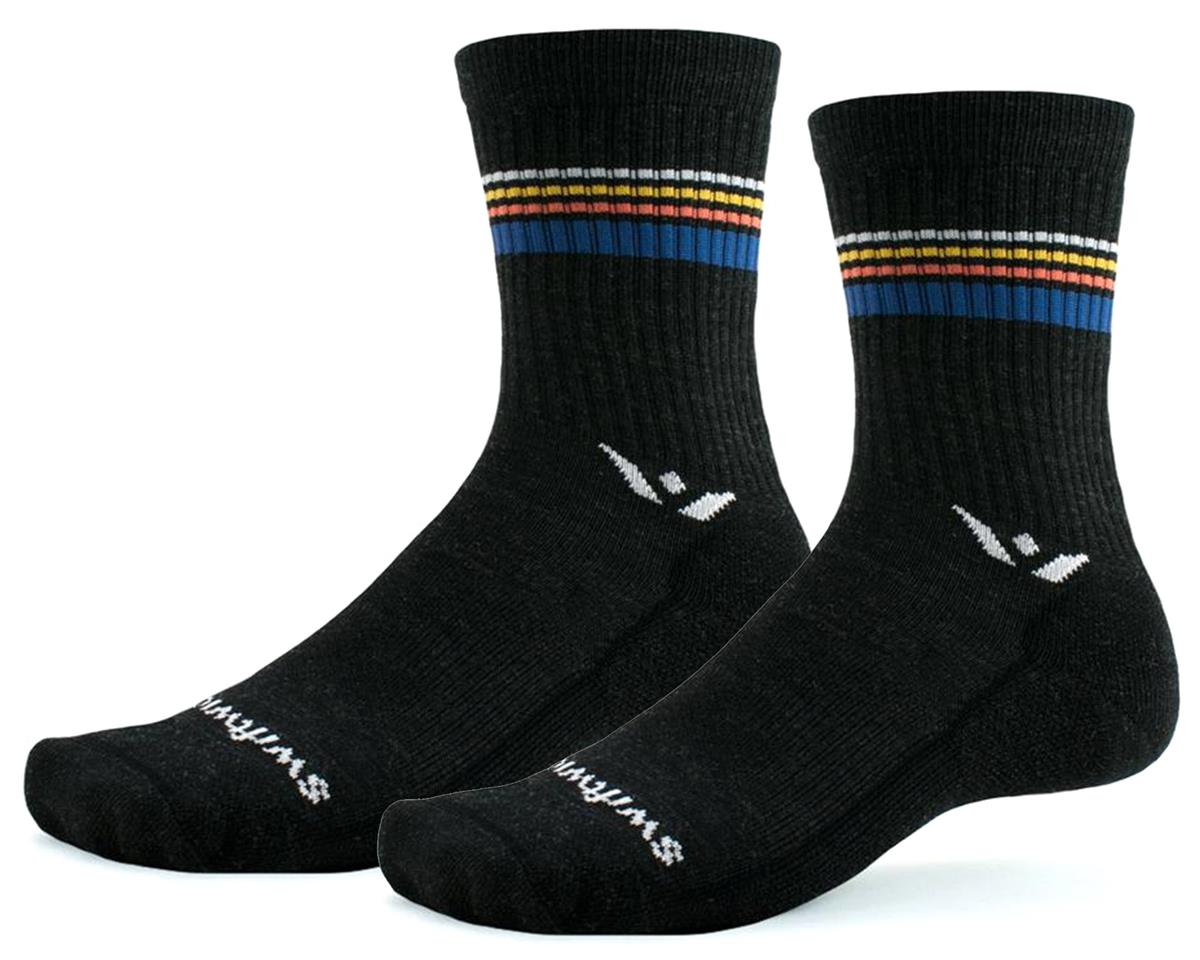 Swiftwick Pursuit Hike Six Lightweight Socks (Sunset Stripe) (XL) - 6BGJ4LZ-X